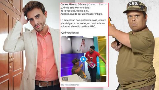 Mortero Bala: No puedo hablar, tengo que trabajar nomás