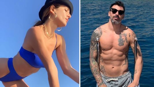 Las vacaciones en Grecia de Ezequiel Lavezzi, ¿con una modelo argentina?