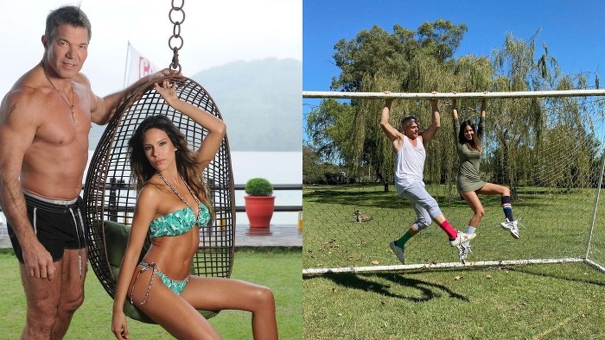 Barby Franco y Fernando Burlando llevan 11 años juntos, y la modelo celebró el aniversario en las redes con postales de su vida juntos.