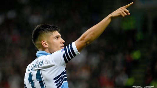 Joaquín Correa gritó ante Milan y metió a Lazio en la final de la Copa Italia