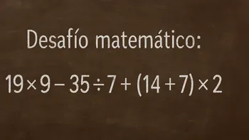 Desafío matemático: la cuenta parece sencilla, pero muchos cometen un error frecuente
