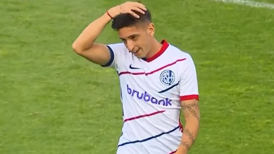 El dramático debut de un futbolista de San Lorenzo que terminó de la peor manera