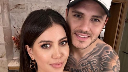 Mauro Icardi mostró las primeras imágenes del lanzamiento de Wanda Nara como cantante