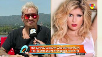 ¡La contestación de Laurita Fernández a Fede Bal en vivo!