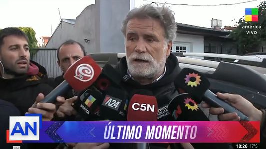 Teto Medina se quebró al hablar con la prensa tras quedar en libertad: Soy un buen tipo