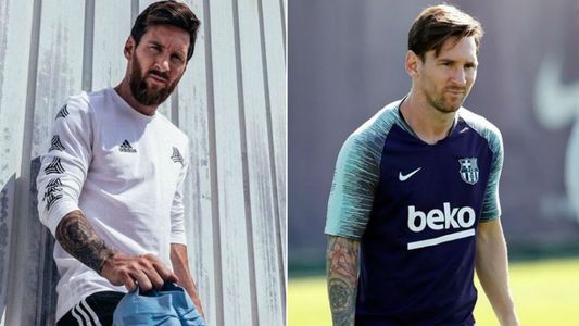 ¡Se sacó la barba! El rotundo cambio de look de Messi