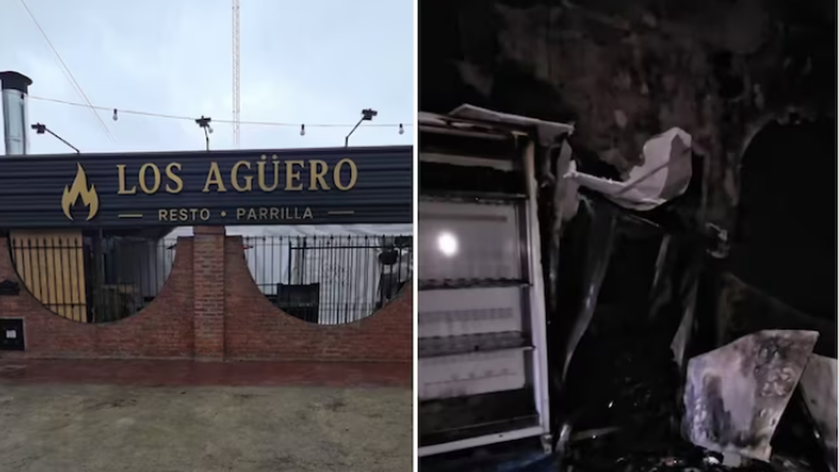 Se incendió la parrilla que se hizo viral por recibir más de mil currículums. (Foto: captura)