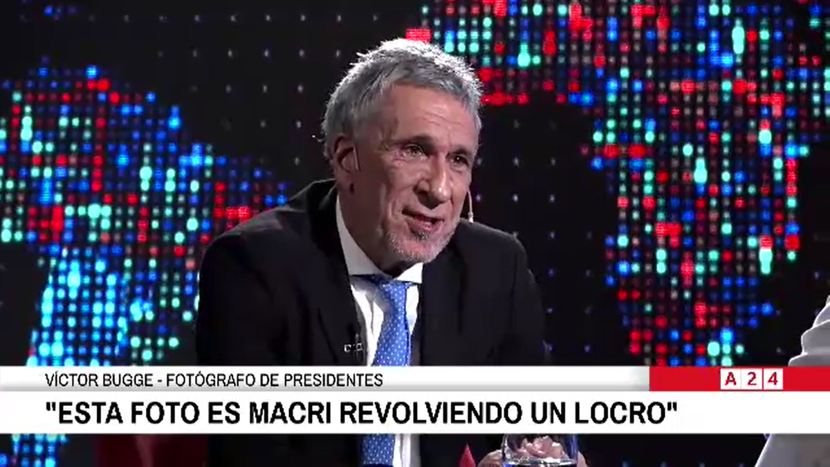Víctor Bugge en el programa Entrevista de Luis Novaresio. (Foto: captura).