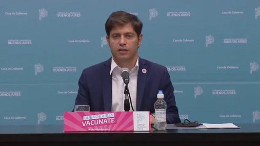 Kicillof adelantó que apoya las nuevas restricciones y dará una conferencia este viernes