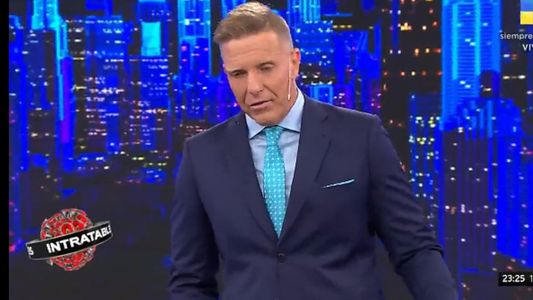 Alejandro Fantino debutó al frente de Intratables y reconoció su error y charla con Ángel Di María