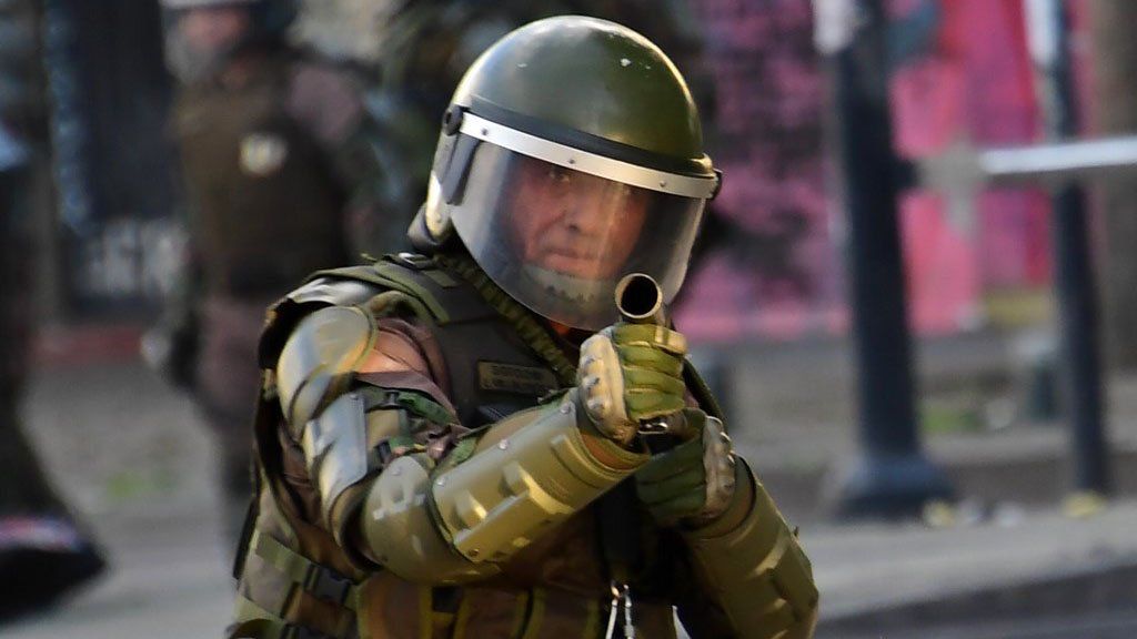 La represión de los carabineros a fines de 2019 provocó numerosas denuncias por violaciones a los Derechos Humanos (Foto: Archivo)