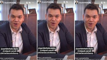 brian lanzelotta explico que lo motivo a meterse en politica
