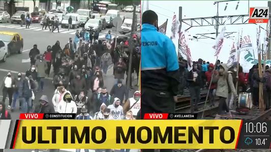 Manifestaciones y cortes de tránsito afectan el centro porteño y los accesos a la Ciudad