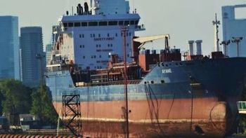 Río de la Plata: un marinero mató a su capitán y a un oficial en un presunto brote psicótico