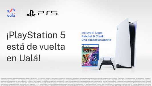 Ualá ofrece unidades de PlayStation5 a través de créditos en pesos y en hasta 24 cuotas fijas