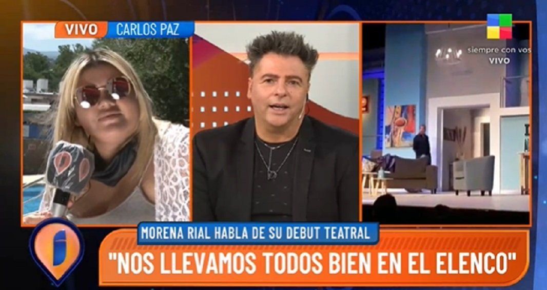 More Rial dio una entrevista a Intrusos y le consultaron sobre su vida sentimental: ¿Conociste a alguien estos días?