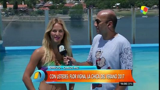 Flor Vigna: Charlotte es una buena mina y no creo que sea alcohólica