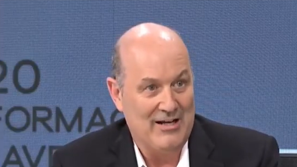 Federico Sturzenegger defendió las políticas de ajuste. (Foto: captura A24)