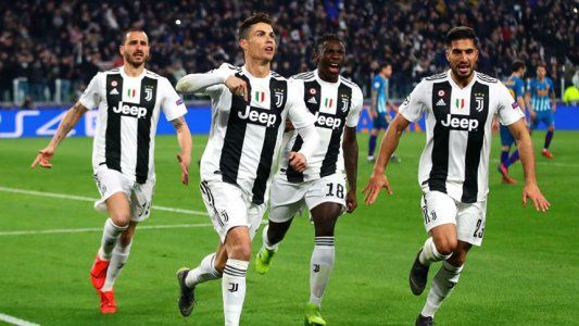 Champions League: Juventus le ganó 3 a 0 a Atlético de Madrid con un triplete de Cristiano y dió vuelta la serie