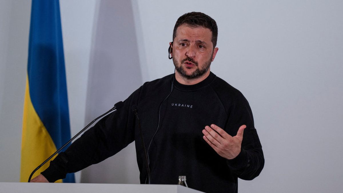 Volodimir Zelenski mirá con atención lo que acontece en Bielorrusia. (Foto: Reuters)