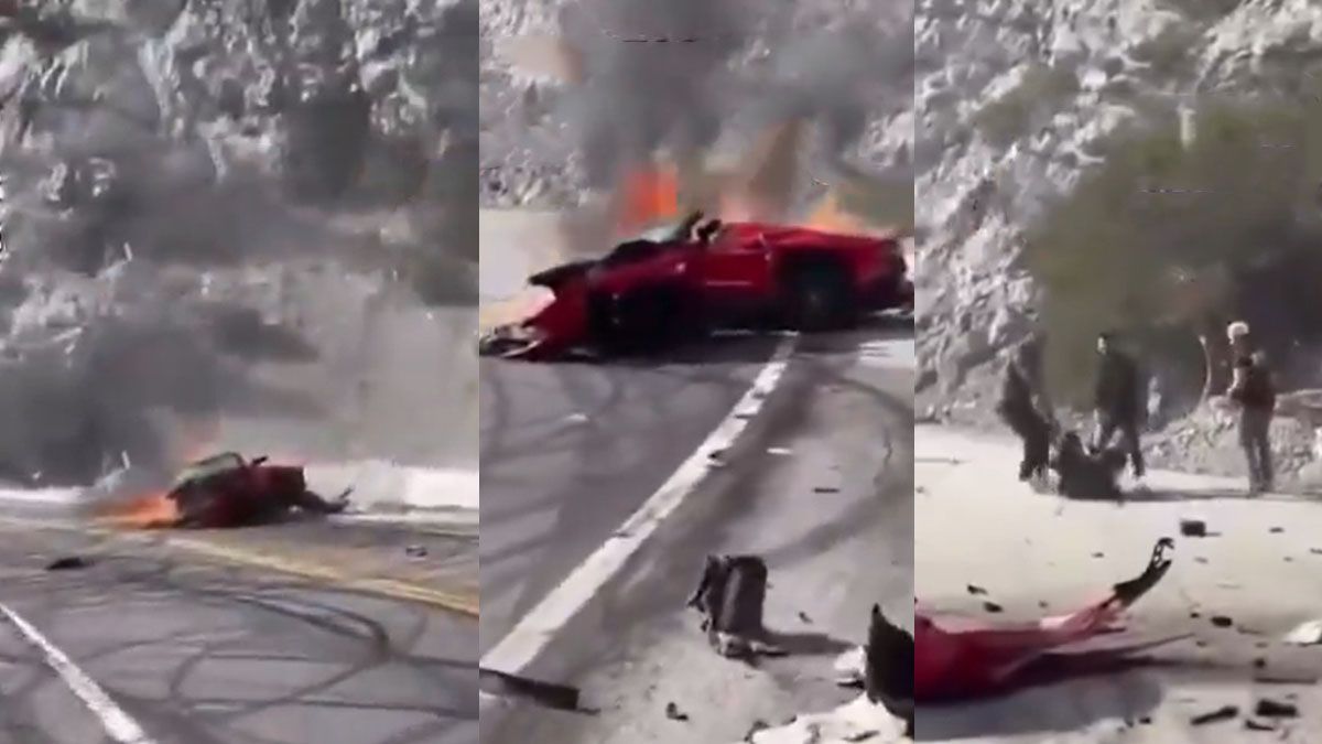 La secuencia en el incendio de la Ferrari del creador de Call of Duty. (Foto: A24.com)