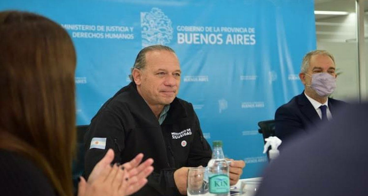 El ministro de Seguridad bonaerense