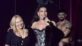 El video del picante ida y vuelta de Flor de la V y Nora Colosimo por el Martín Fierro a Wanda Nara