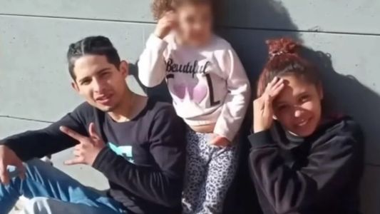 Vivían en la calle con su nena de 3 años y un policía se los llevó a vivir a su casa: Estaban casi congelados