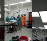 Dramática situación en Neuquén: médicos realizaron una operación mientras caía agua del techo