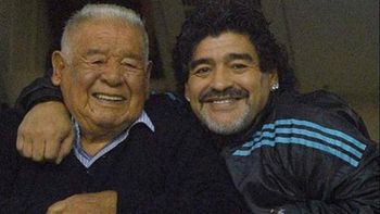 El emotivo saludo de Diego Maradona para su papá en el día del amigo
