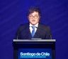 Javier Milei, en Chile: Hay que crear una red para oponerse a los intereses del socialismo
