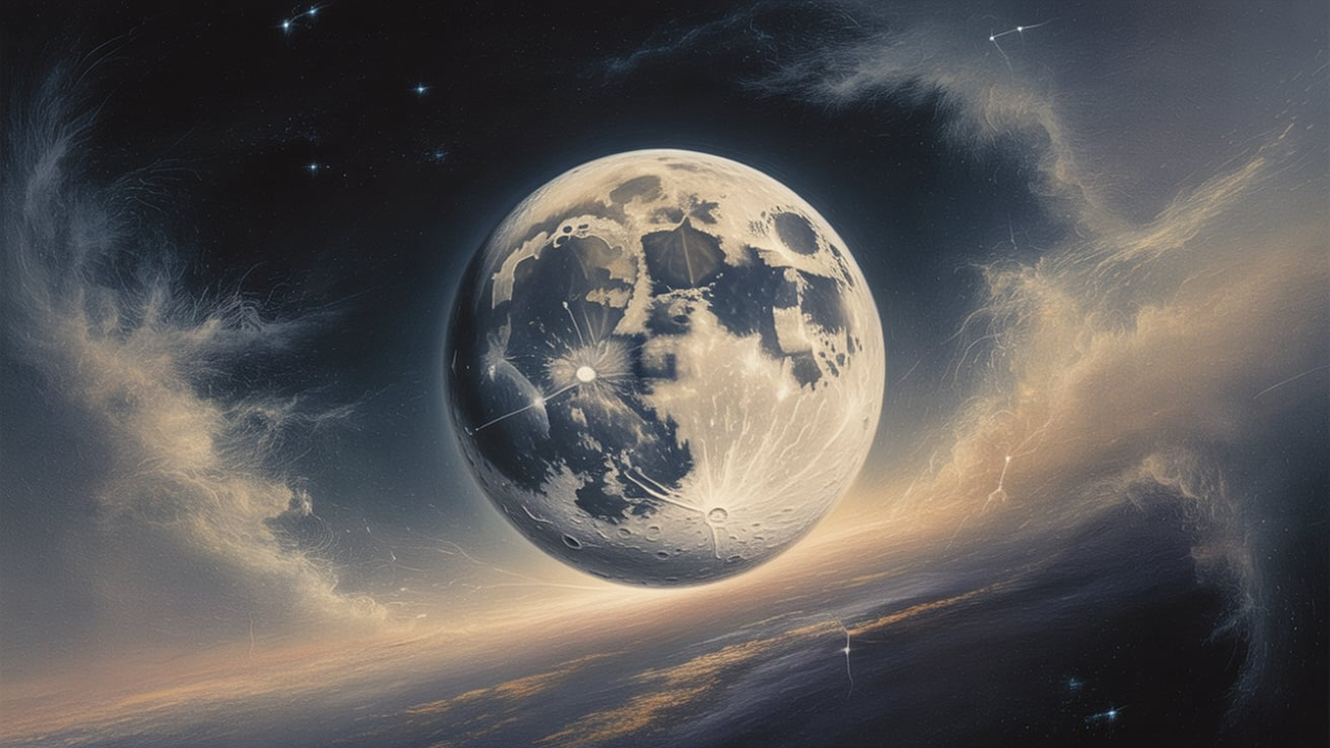 La Luna menguante susurra: no todo lo que soltás es pérdida. Foto: Horóscopo/Ideogram.