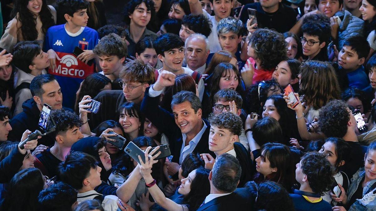 Massa en uno de sus últimos actos de campaña (Foto: Prensa UP)
