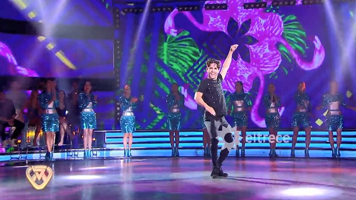 El español Agustín Barajas se suma al concurso de baile de ShowMatch. Anoche Marcelo Tinelli hizo un casting en vivo para elegir a su compañera de baile.