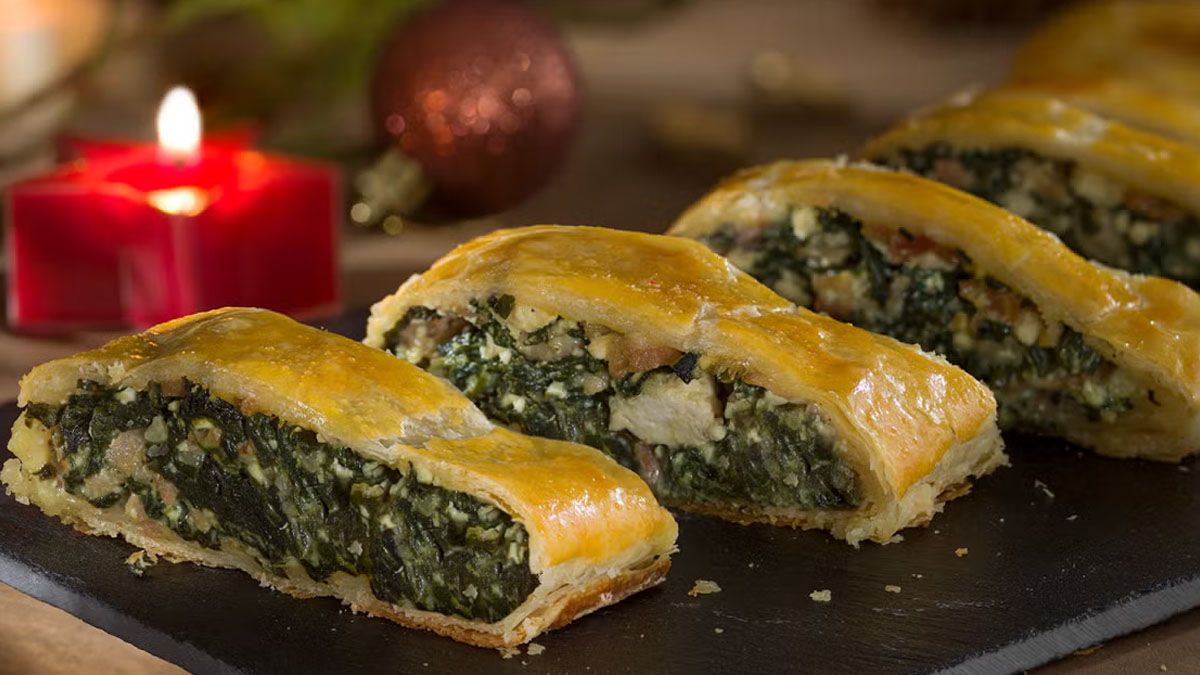 ¡Cena solucionada! La receta de strudel de espinaca que no vas a dejar de hacer