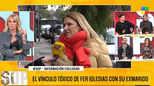 La palabra de Fernanda Iglesias sobre su tóxico vínculo con su exmarido: Yo no soy...