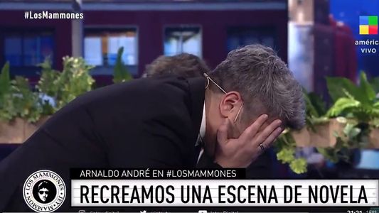 Arnaldo André cacheteó al aire a Jey Mammon