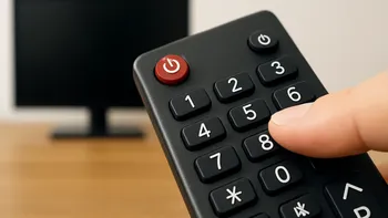 Por qué el botón 5 del control remoto tiene un relieve y para qué sirve