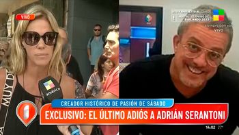 El desconsuelo de Marcela Baños por la muerte de Adrián Serantoni, creador de Pasión de Sábado