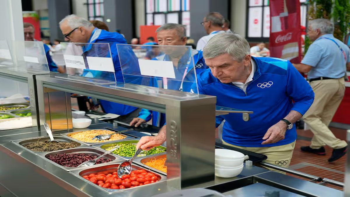 El comedor olímpico, sin el alimento necesario para todos los atletas según los diferentes deportes. (Foto: Gentileza SER)