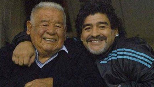 El emotivo saludo de Diego Maradona para su papá en el día del amigo