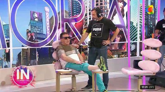 Jacobo Winograd se accidentó en el piso de Incorrectas: Con la mesa me rompí todo