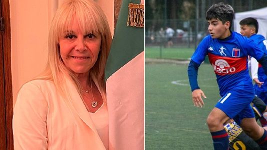 La emoción de Claudia Villafañe ante un golazo de Benjamín Agüero