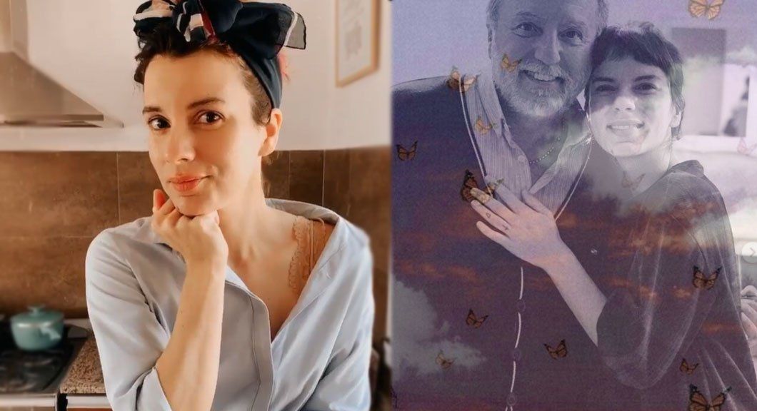 Gimena Accardi mostró el emotivo regalo que le dio su papá antes de morir