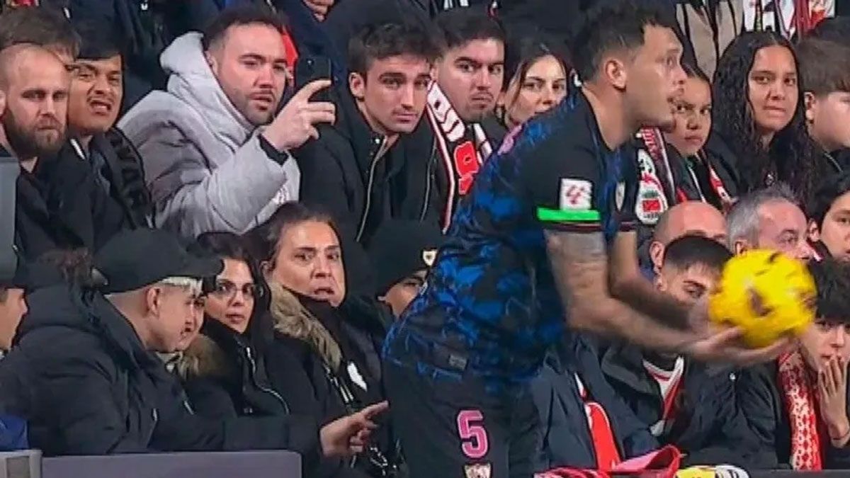 La durísima sanción que recibiría el joven que le tocó la cola a Lucas Ocampos
