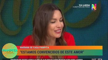 Pampita lloró a horas de su casamiento con Roberto García Moritán: Siempre quise...