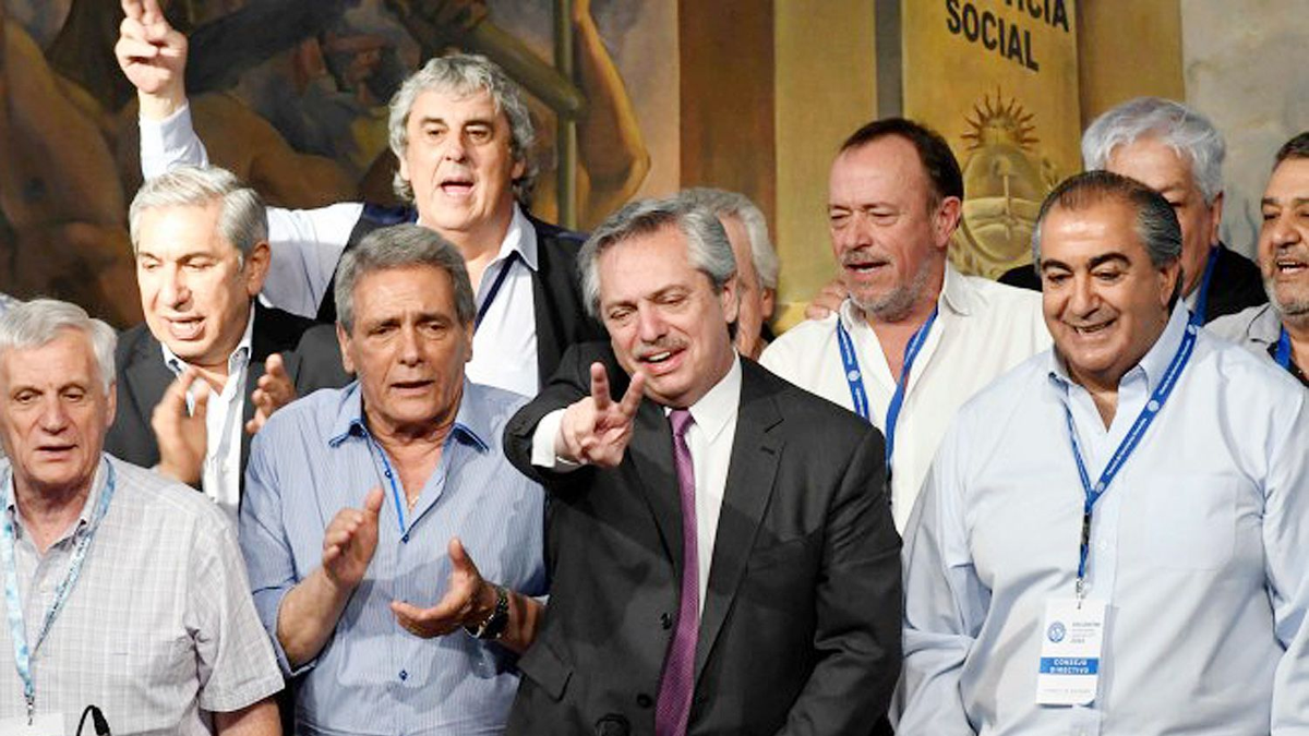 Alberto con la CGT