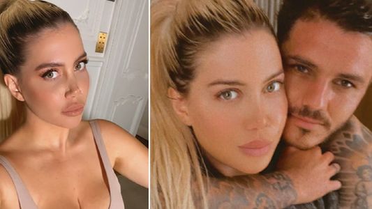 Contundente me gusta de Wanda Nara a un mensaje sobre las infidelidades