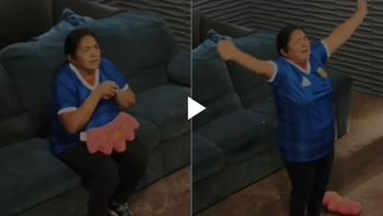 El emocionante festejo en soledad de una empleada de limpieza