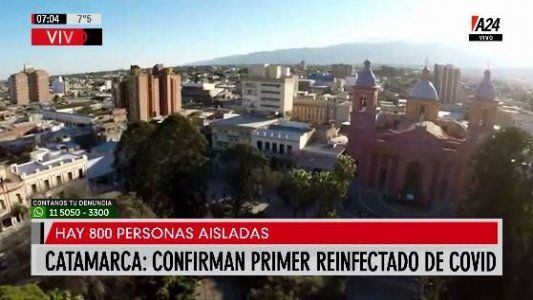 Catamarca confirmó el primer caso de reinfección de COVID-19